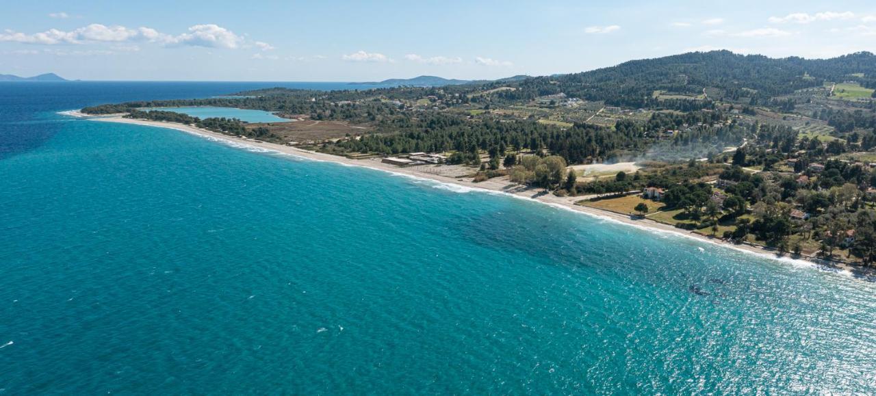#Flh - Amalthia & Αthena Beachfront Houses In Pefkohori ภายนอก รูปภาพ